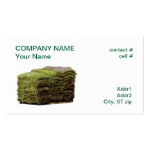 St. Augustine sod Business Cards