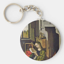 St. Barbara By Campin Robert (Best Quality) Keychains