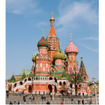 St. Basil cathedral in Moscow Acrylic Cut Out