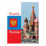 St. Basil cathedral. Russia Postcard