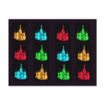 St. Basil's Cathedral Collage Post Card