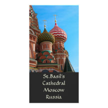 St.Basil's Cathedral Photo Card