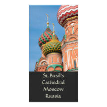 St.Basil's Cathedral Photo Card