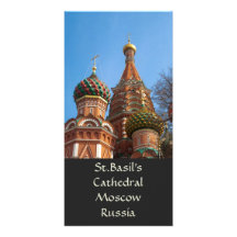 St.Basil's Cathedral Photo Card