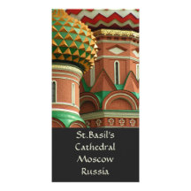 St.Basil's Cathedral Photo Card