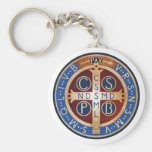 St. Benedict Exorcism Medal Key Chain