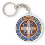 St. Benedict Exorcism Medal Key Chain keychains