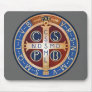 St. Benedict Exorcism Medal Mouse Pad