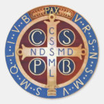 St. Benedict Exorcism Medal Stickers