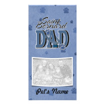 St Bernard DAD Photo Cards