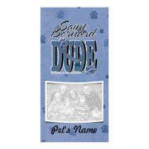 St Bernard DUDE Picture Card