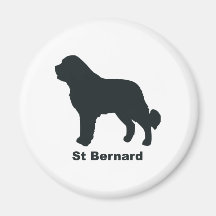 St Bernard Magnet