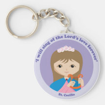 St. Cecilia Key Chains