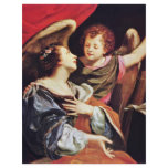 St. Cecilia With An Angel By Vouet Simon flyers