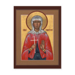 St. Christina Prayer Card postcards