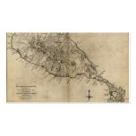 St. Christopher (St. Kitts), Caribbean Map Business Cards