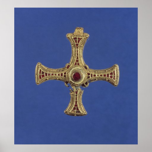St. Cuthbert's Cross Poster