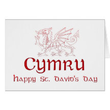 St. David's Day, Saint David, Ddydd Gwyl Dewi Sant Cards