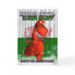 St. David's Day, Welsh Card, Dydd Gwyl Dewi Sant