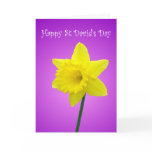 St Davids Day Welsh Daffodil cards