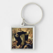 St. Dominic, 1170-1221 Key Chains