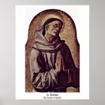 St. Dominic By Carlo Crivelli posters