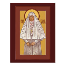 St. Elizabeth the New Martyr Prayer Card Post Cards