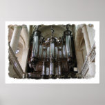 St Etienne du Mont organ poster poster