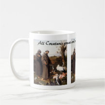 St Frances & the Birds Scripture Mug
