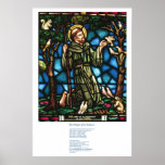 St Francis and the St Francis Peace Prayer posters