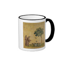 St. Francis of Assisi preaching to the birds Mugs
