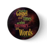 St. Francis of Assisi Quote buttons