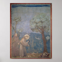 St. Francis Preaching to the Birds, 1297-99 Print
