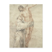 St. Francis Rejecting the World and Embracing Post Cards