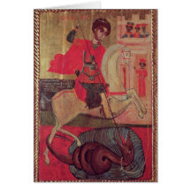 St. George and the Dragon, 1667 Greeting Cards