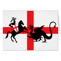 St George and the Dragon Card