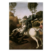 St. George and the Dragon, Raphael Card