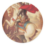 St. George and the Dragon stickers