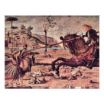St. George Fighting The Dragon By Carpaccio Vittor Invites