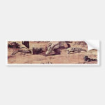St. George Fighting The Dragon Detail By Carpaccio Bumper Stickers