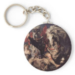 St George Fighting the Dragon Key Chains
