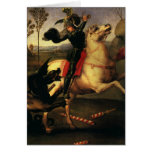 St. George Fighting the Dragon, Raphael, Raffaello Card