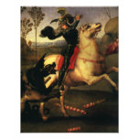 St. George Fighting the Dragon, Raphael, Raffaello Invitations