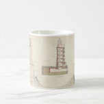 St. George Reef Lighthouse Schematics Mug