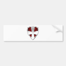 St George Shield Bumper Stickers