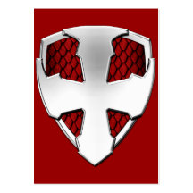 St George Shield Business Card