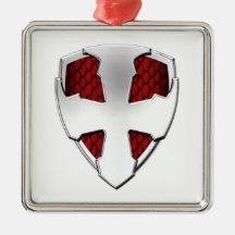 St George Shield Ornaments