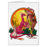 St. George & The Dragon Card