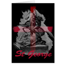 St Georges Day Card