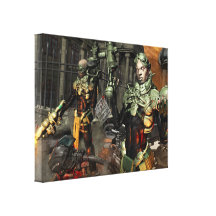 ST.Guerrilas Warfare Canvas Gallery Wrapped Canvas